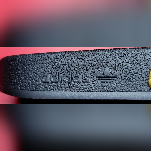 Adidas Jeremy Scott x Adilette Slide 'Camo Teddy' Sz 6 Women  Sz 5 Women NIB - Picture 9 of 11